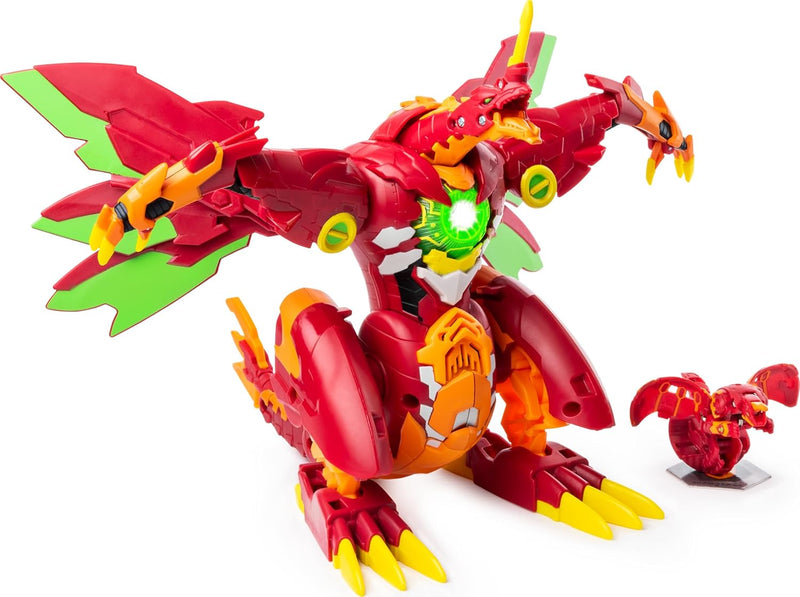 Bakugan Dragonoid Maximus, 20cm grosse verwandelbare Sammelfigur mit Effekten, enthält exklusiven Ti