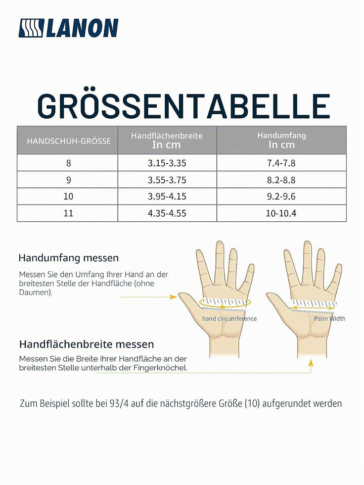 LANON 38cm Flüssig Silikon Hitzebeständige Grillhandschuhe, Topfhandschuhe, Backhandschuhe, Ofenhand