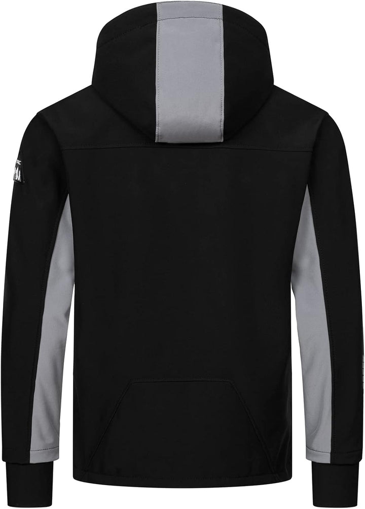 Rock Creek Herren Softshell Jacke Outdoor H-293 S Schwarz, S Schwarz