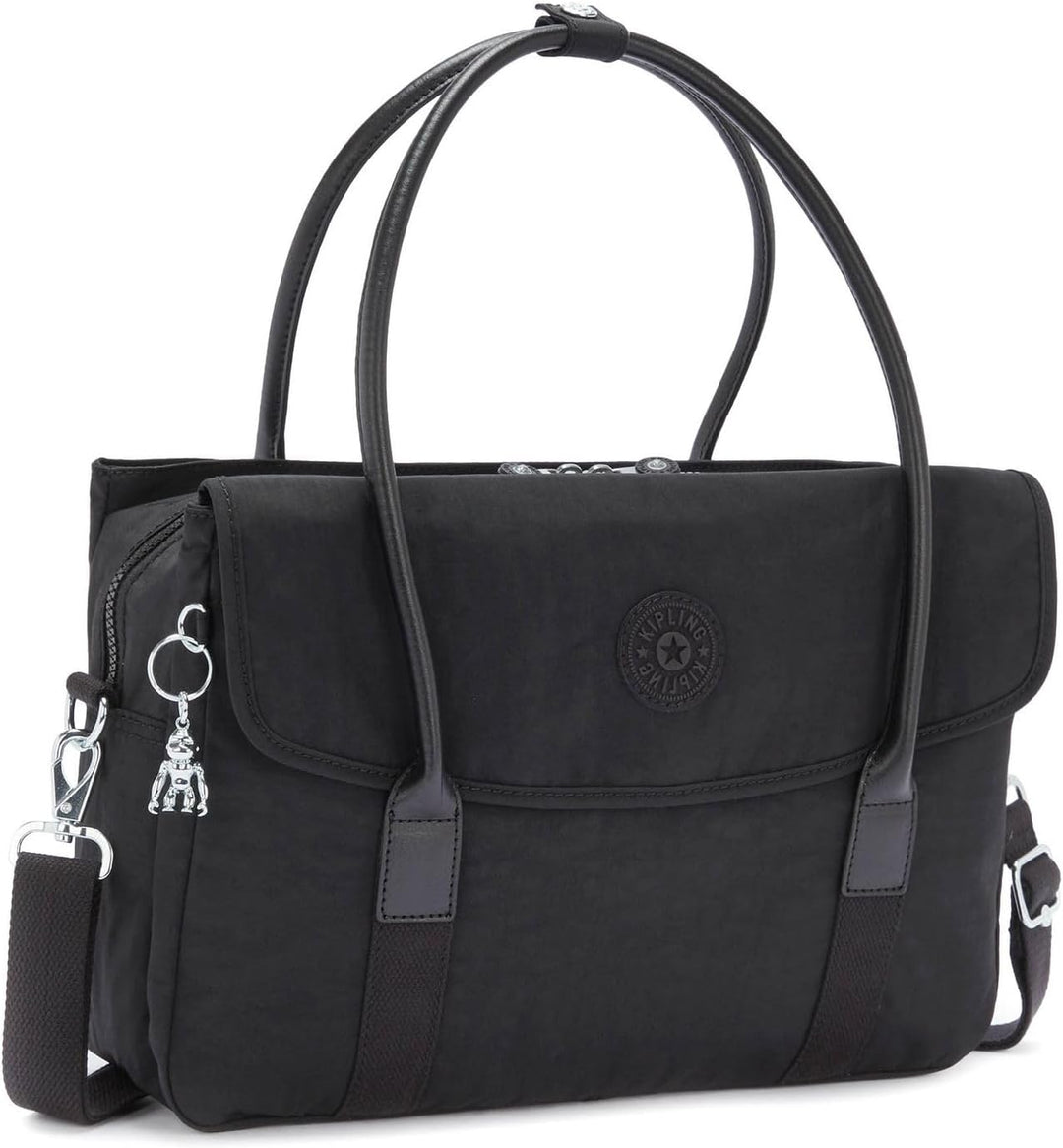 Kipling SUPERWORKER S Kleine Laptop-Tasche 13 Zoll Black Noir, Black Noir