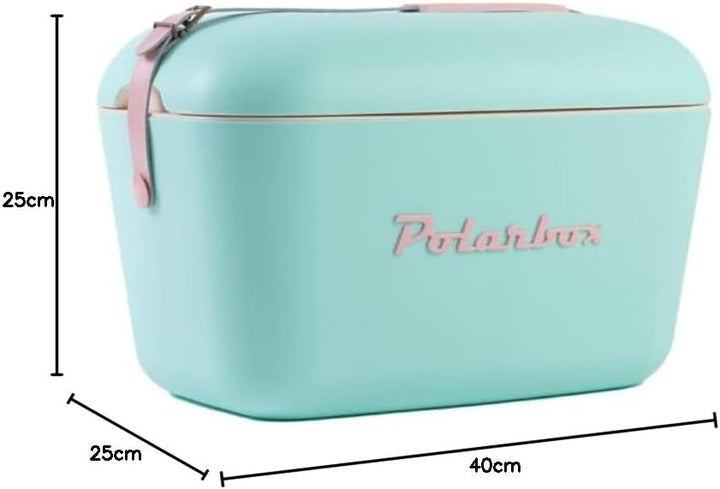 Kühlbox | Passive Kühlbox | Kühltaschen Polar in Retro Vintage Design aus Kunststoff mit polystyrol