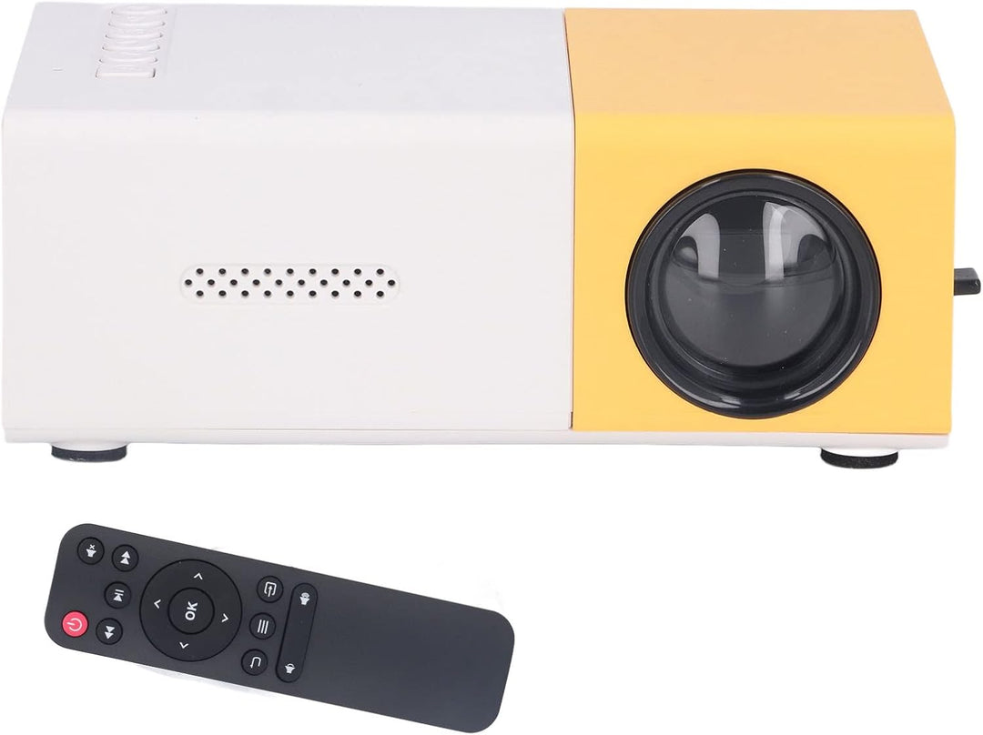 Zunate Mini-Projektor, Tragbarer Taschenprojektor, Heimkino-Filmprojektor, für IOS, für Android, für