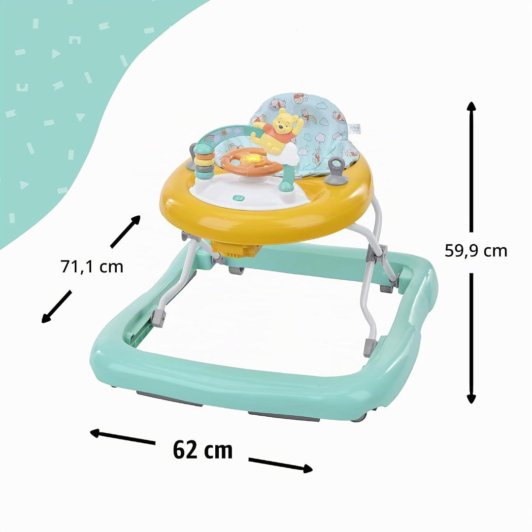 Bright Starts Disney Baby Winnie Puuh Once Upon a Walk Aktivitäten-Lauflernhilfe, 2 Spielmöglichkeit