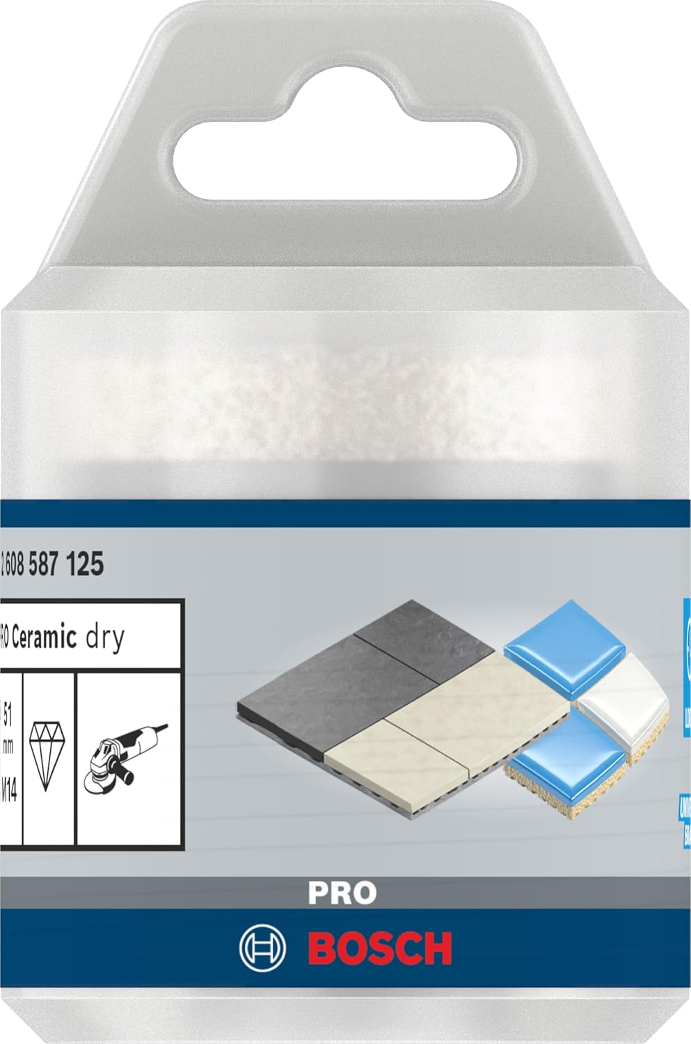 Bosch Professional 1x Diamanttrockenbohrer Dry Speed Best for Ceramic (für Trockenbohren von Hartker