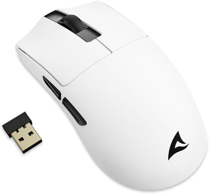 Sharkoon FIREGLIDER One Gaming-Maus, Kabelgebunden und Kabellos, Dual-Mode