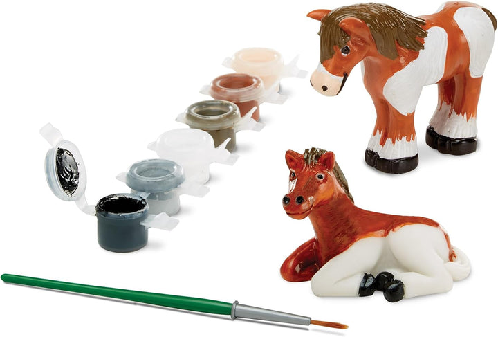 Melissa &amp; Doug Pferdefiguren zum Selbermachen