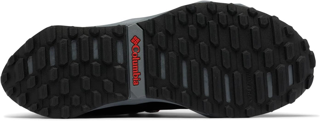 Columbia Herren Facet 75 Outdry trekking shoes 42 EU Black X Fiery Red, 42 EU Black X Fiery Red