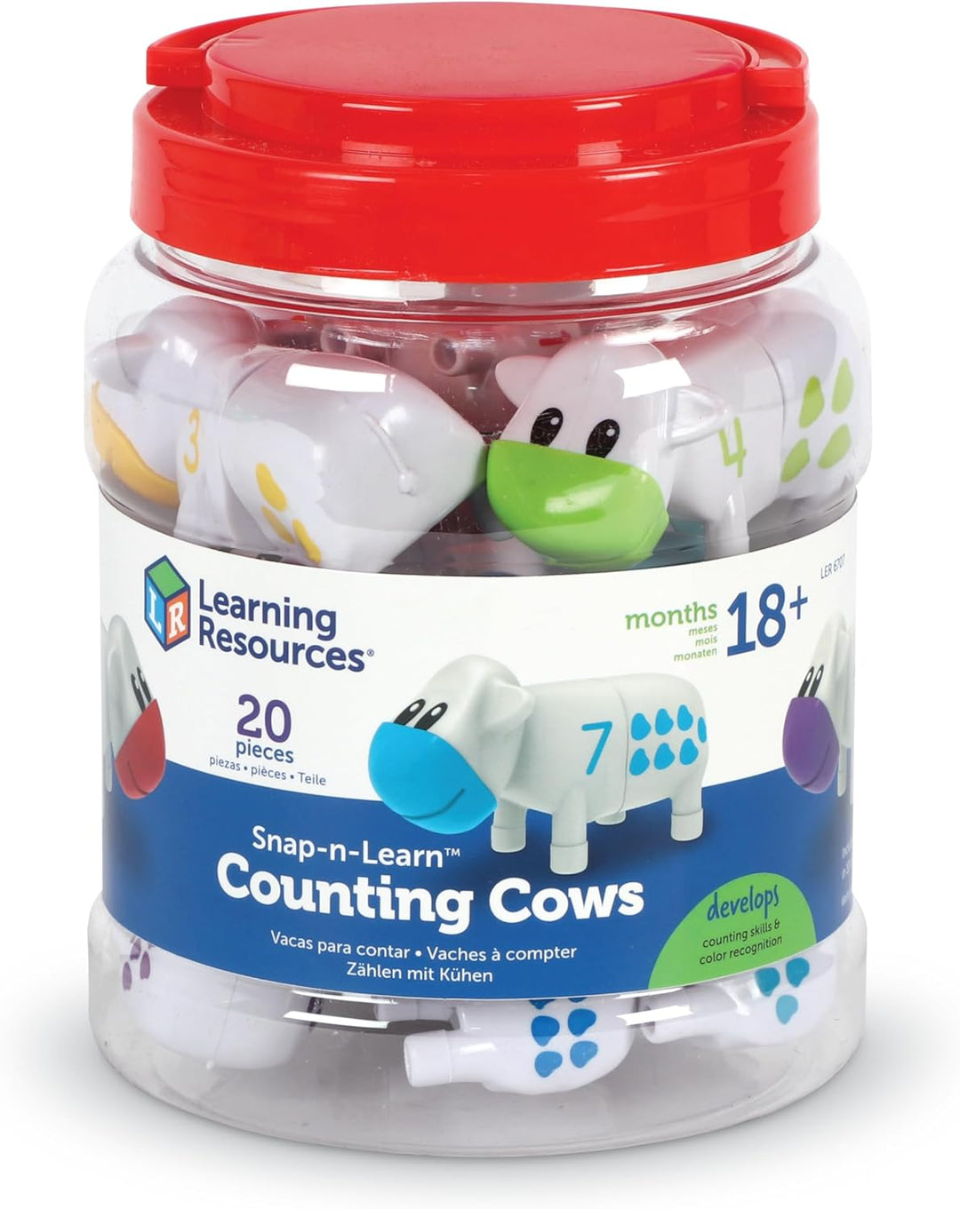 Learning Resources Snap-n-Learn™ Zählkühe