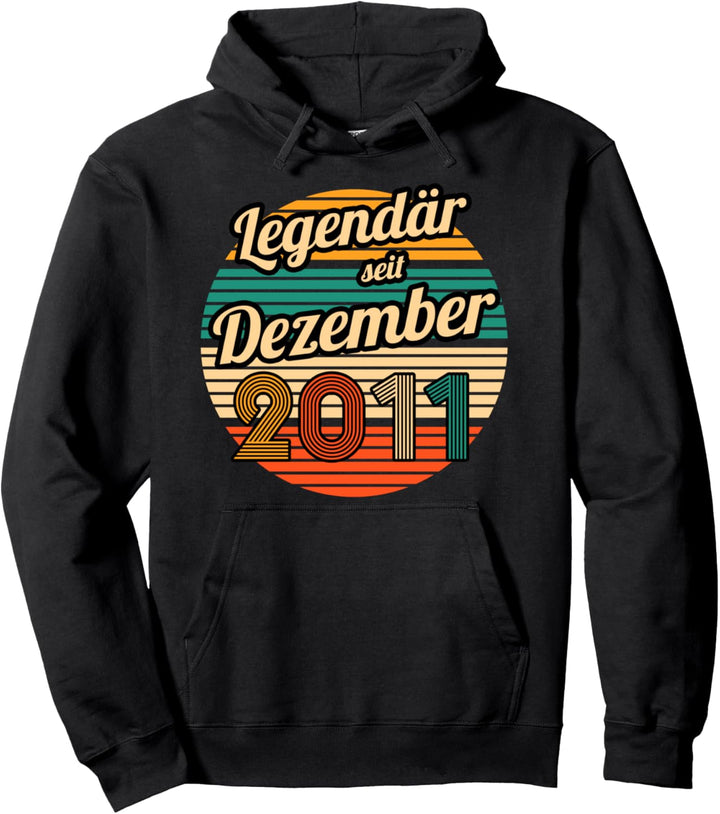 Legendär seit Dezember 2011 10.Geburtstag Junge 10 Jahre Pullover Hoodie