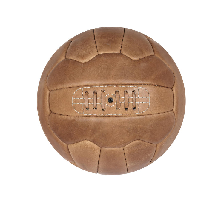 FNine Fussball Vintage Antik Leder Fussball
