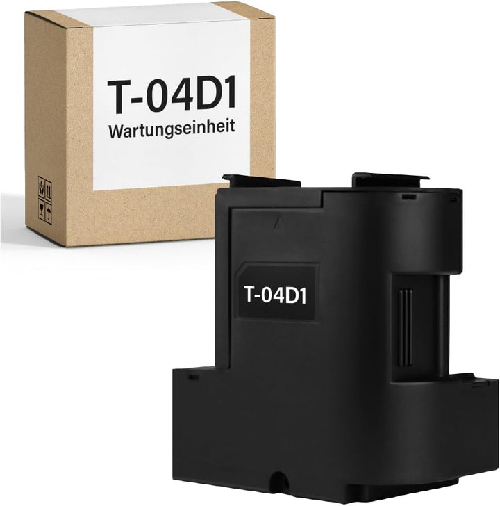 2er wartungsbox Kompatibel für Epson T04D1, T04D100 C13T04D100 Maintenance Box Kompatibel für Epson
