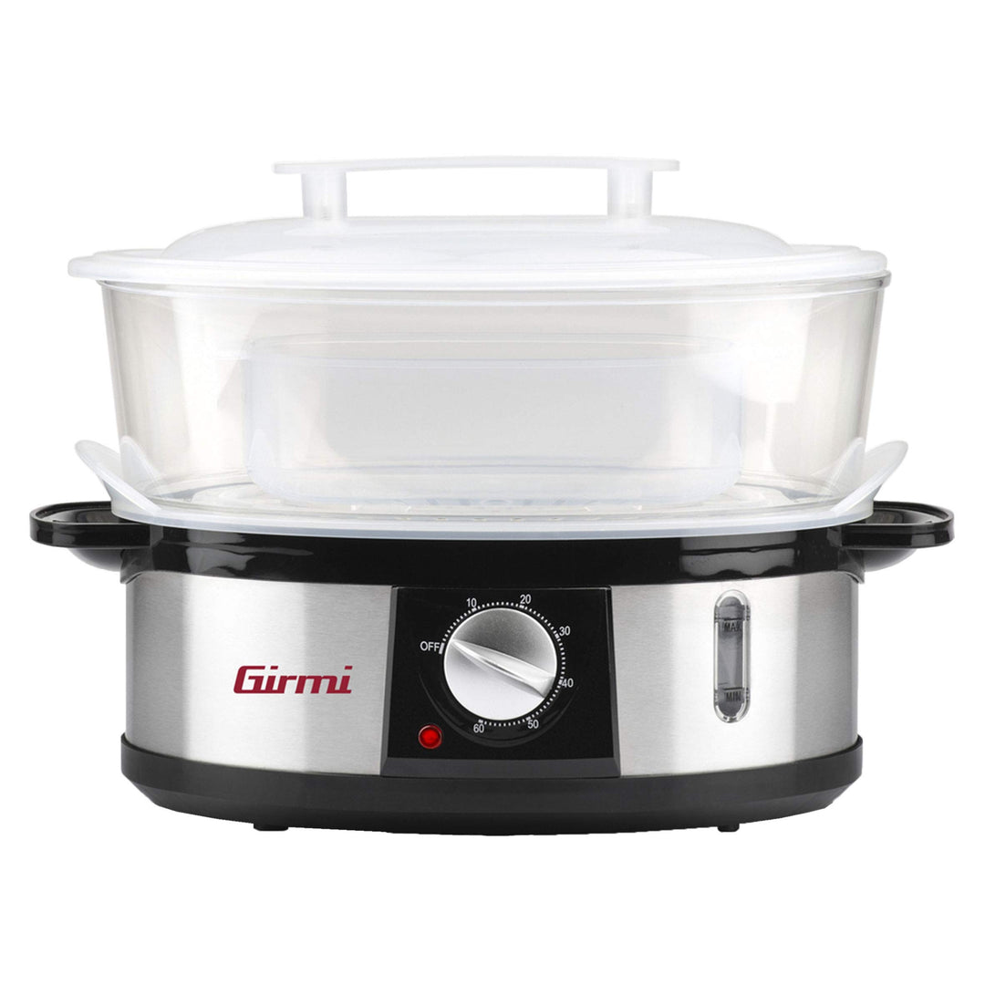 Girmi VP26 Dampfgarer, 750 W, 12 Liter, 3 Ebenen, Stahl