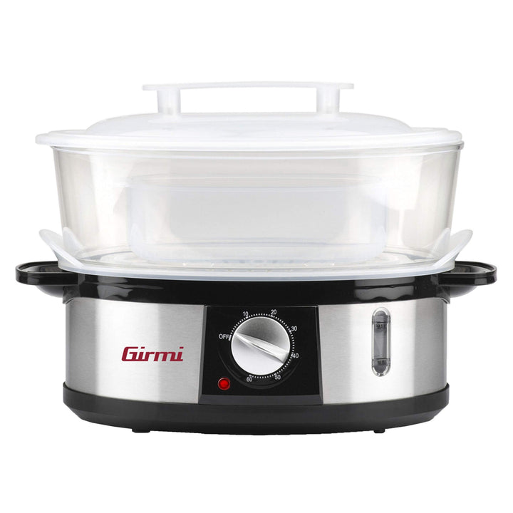 Girmi VP26 Dampfgarer, 750 W, 12 Liter, 3 Ebenen, Stahl
