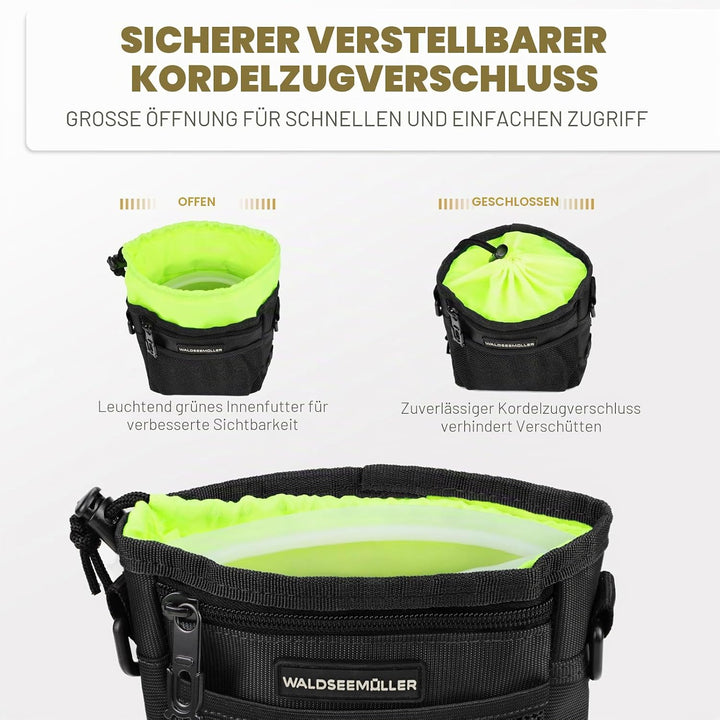 Waldseemüller Leckerlibeutel für Hunde, Futterbeutel Hunde Welpen Zubehör Futterbeutel Hundetraining