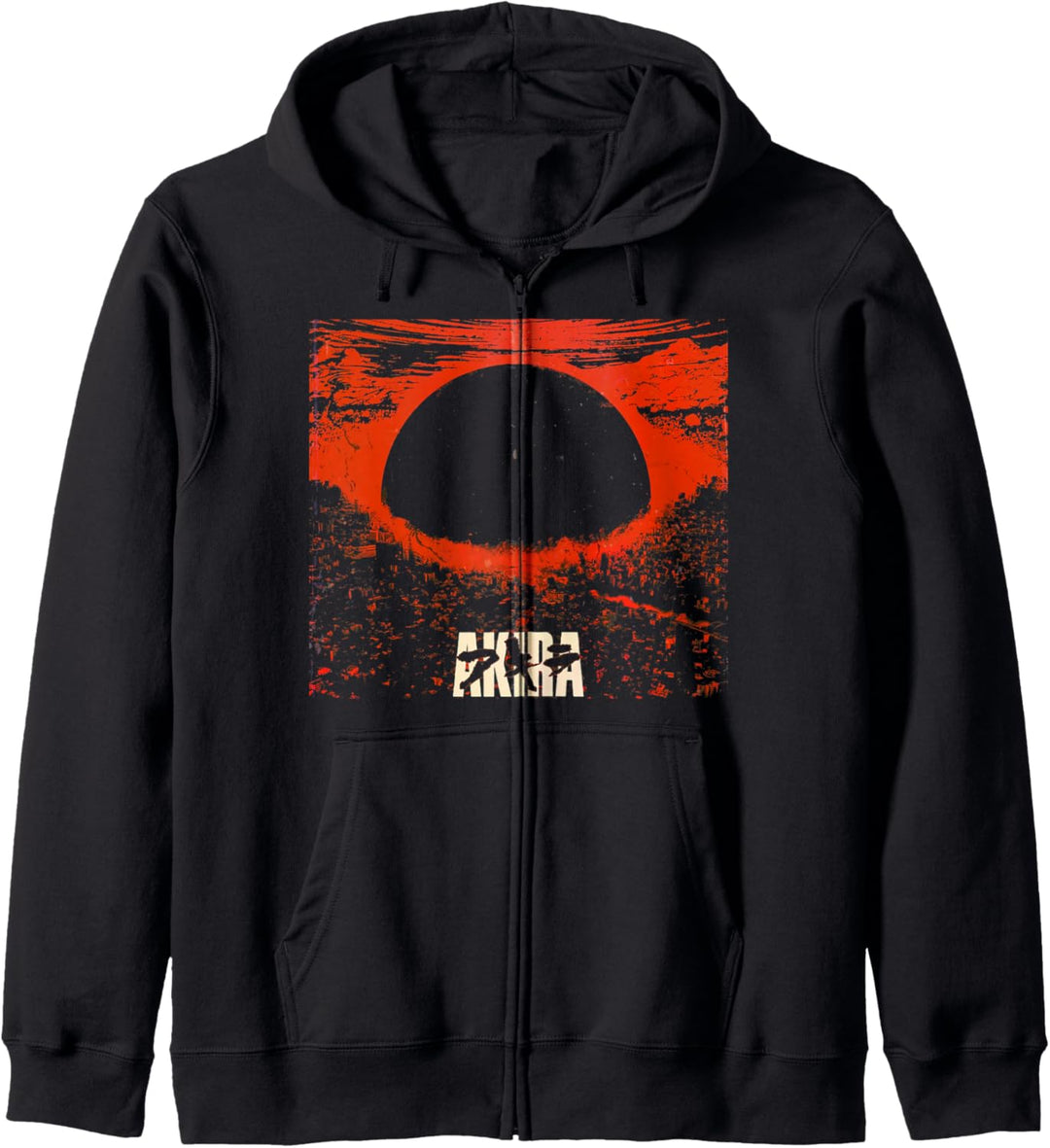 Akira Cyberpunk City Explosion Kapuzenjacke
