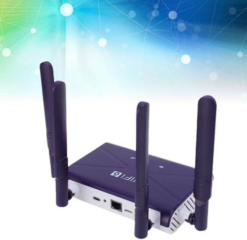4G Router WiFi6, LTE 300 Mbit/s, SIM-Kartensteckplatz, einfach Einrichtung, Multi-Device, High-Speed