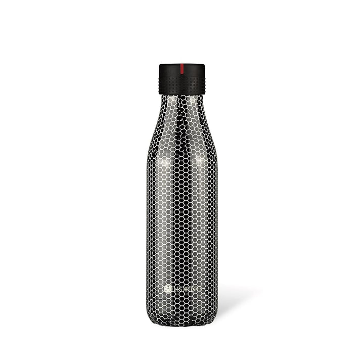 Les Aristes Paris A-8137 Bottle Up Trinkflasche, Edelstahl, 500 milliliters, Textur Metall