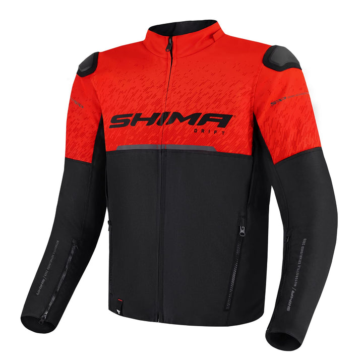 SHIMA DRIFT Motorradjacke Herren | Leichte, Atmungsaktive Sommer Mesh Motorcycle Stadt Textiljacke M