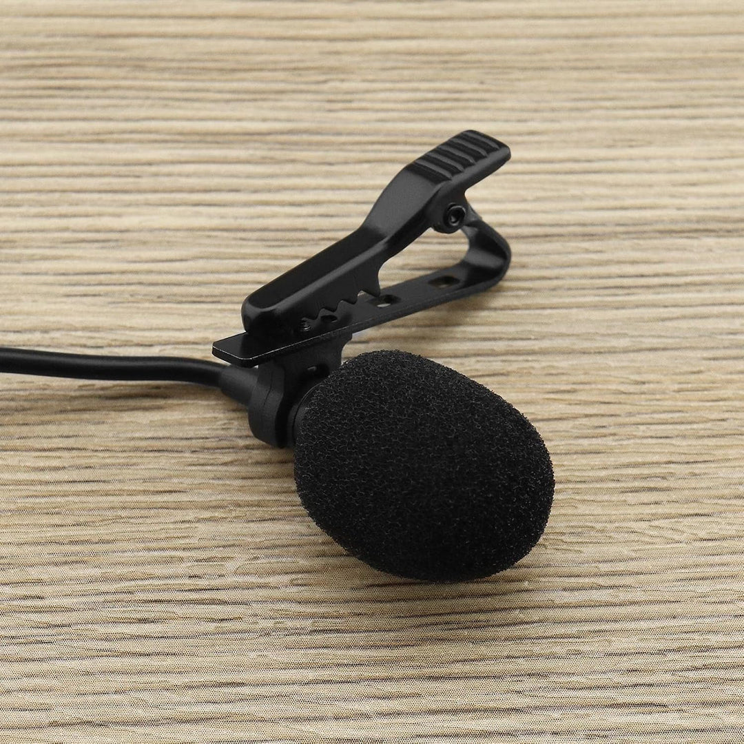 USB-Lavalier-Mikrofon Ersatz USB-Revers-Clip-on-Mikrofon Omnidirektionales Kondensator Lavalier Reve