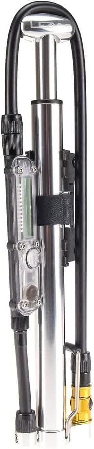 Lezyne Kompakt-Standpumpe Micro Floor Drive DIGITAL HPG Schwarz, Schwarz