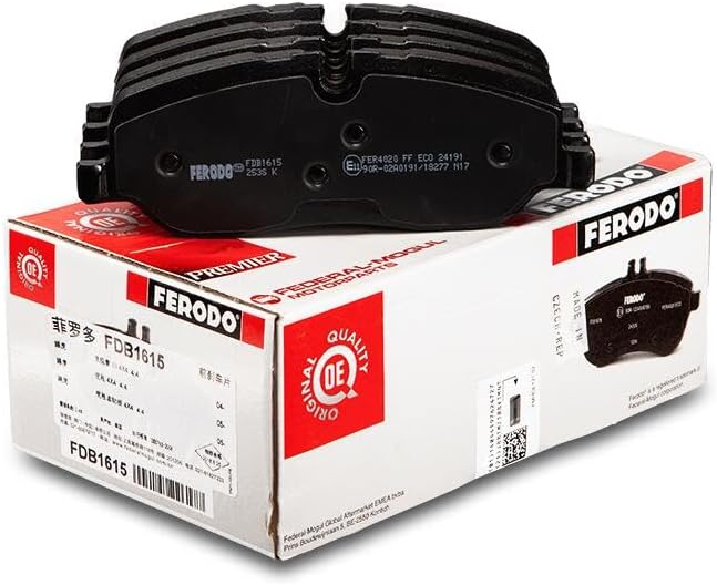 Ferodo FDB1615 Bremsbelagsatz, Scheibenbremse - (4-teilig) - (4 Stück)