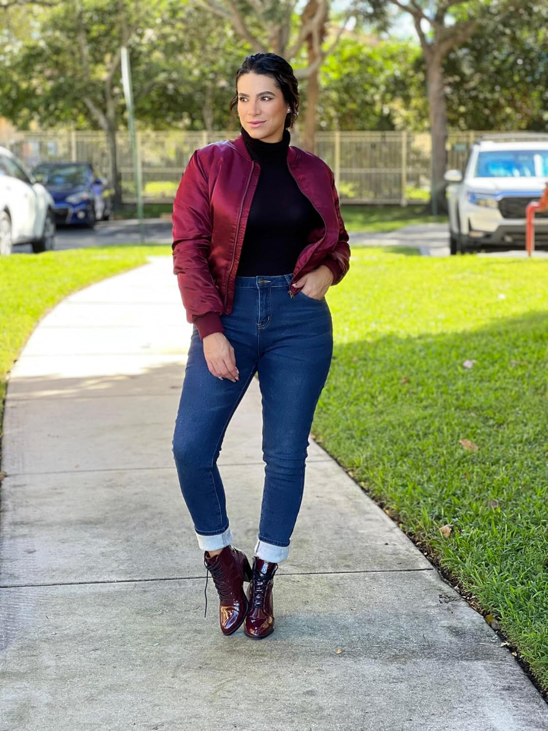 Skinny Jeans Damen High Waist Thermo Jeans Damen Winter Gefütter Thermo Jeans Leggings Damen Stretch