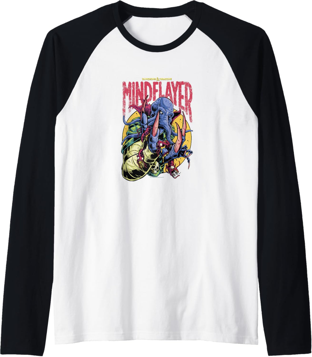 Dungeons & Dragons Mindflayer Monster Claws Out Raglan