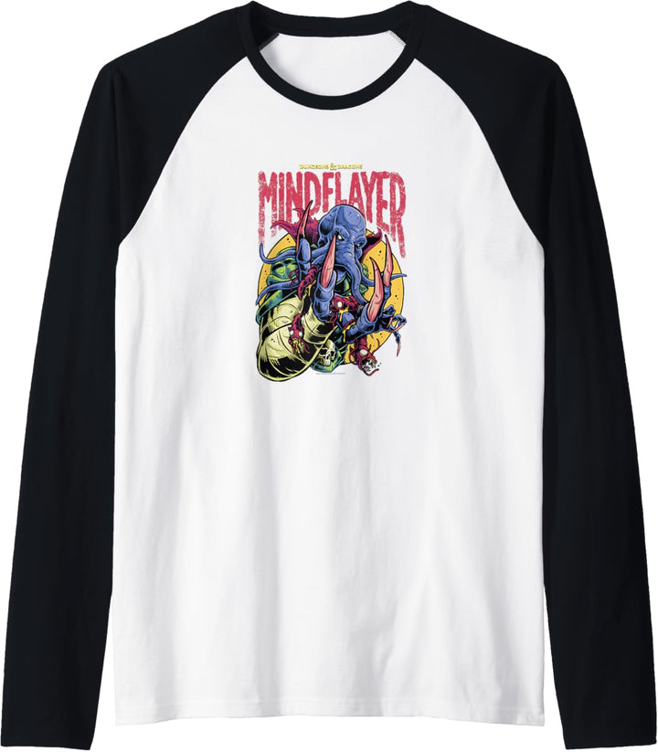 Dungeons & Dragons Mindflayer Monster Claws Out Raglan