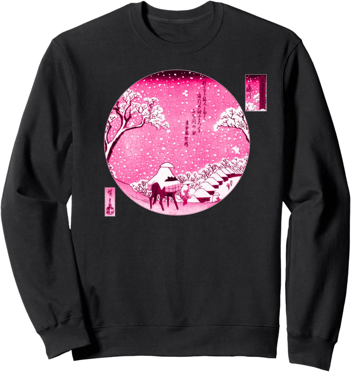 Berühmte Klassische Japanische Kunst: Fujikawa Hiroshige Sweatshirt