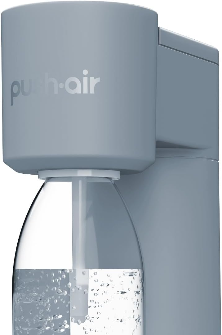 Dafi PUSHAIR Wassersäule Stahl + CO2 Kartusche + Flasche 0,7