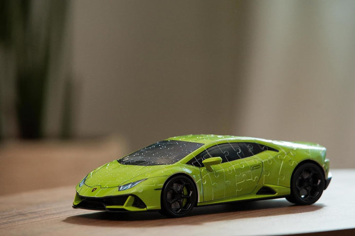 Ravensburger 3D Puzzle 11299 Lamborghini Huracán EVO - Verde - 108 Teile - Das berühmte Fahrzeug als
