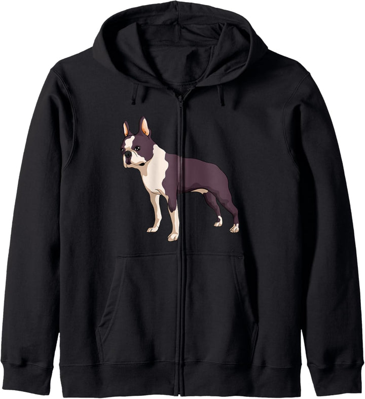 Tolles Boston Terrier Geschenk Boston Terrier Kapuzenjacke