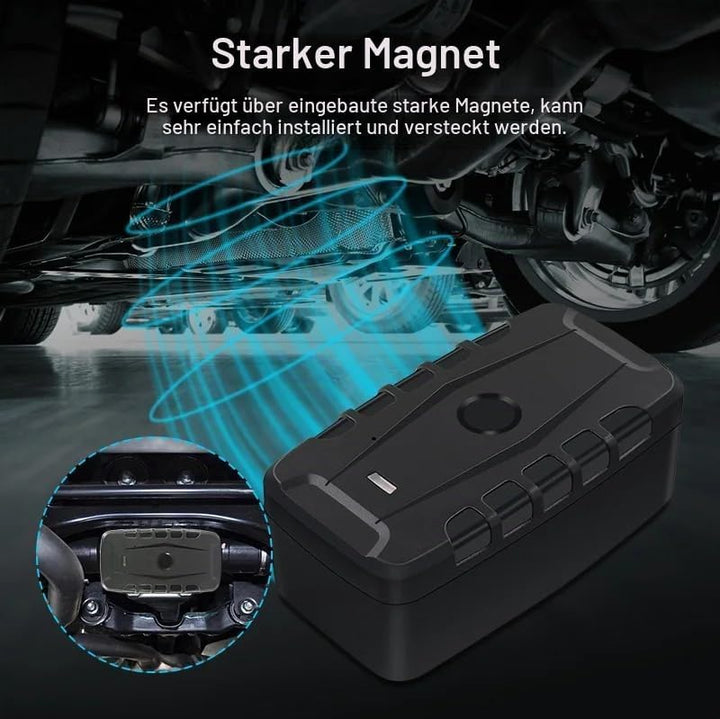 WInnes 4G GPS Tracker Auto Ohne ABO, 20000mAh GPS Ortungsgerät mit 240 Tage Standby, Echtzeit Tracki