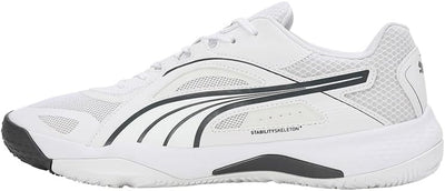 PUMA Unisex Solarstrike Ii Hallenturnschuh 46 EU Puma White Shadow Gray, 46 EU Puma White Shadow Gra