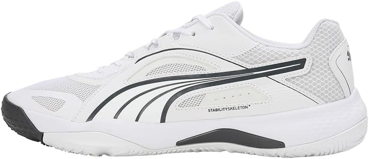 PUMA Unisex Solarstrike Ii Hallenturnschuh 46 EU Puma White Shadow Gray, 46 EU Puma White Shadow Gra