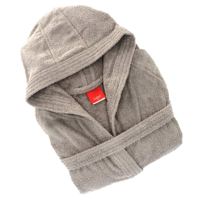 Gabel 09800 905 Bademantel für Erwachsene, 100% Baumwolle, Eisen, Grösse XXL, Eisen