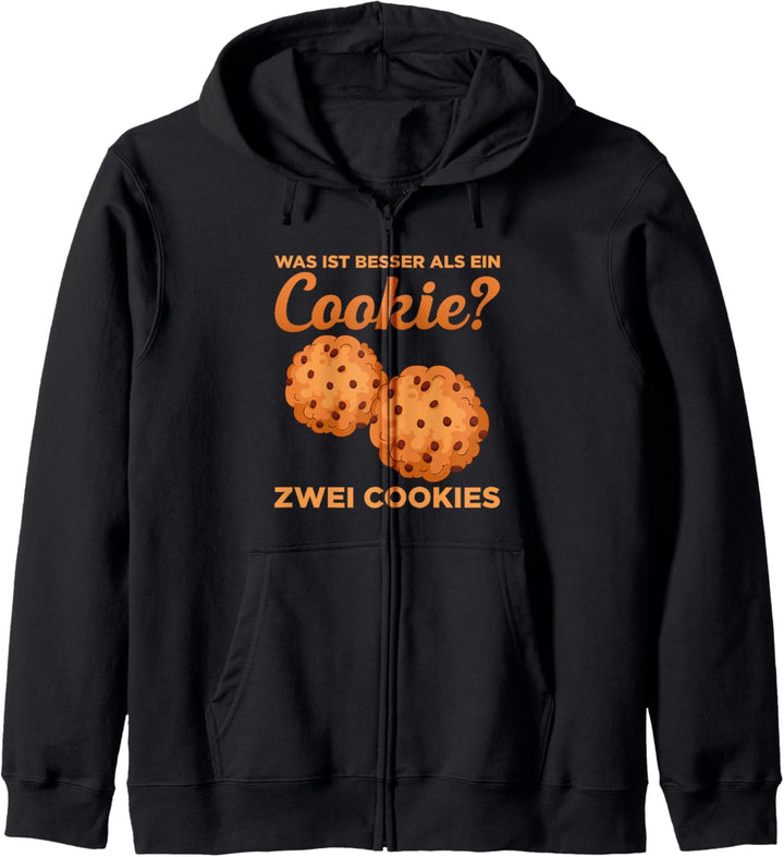 Was ist besser als ein Cookie? Zwei Cookies Lieblibgsessen Kapuzenjacke