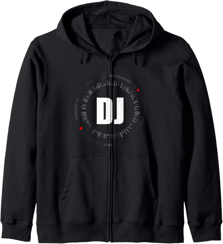 DJ Outfit für Discjockeys Kapuzenjacke