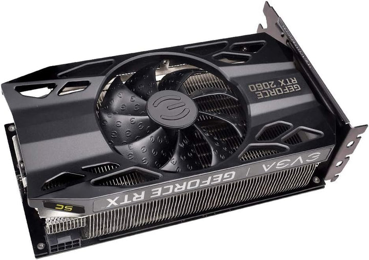 EVGA GeForce RTX 2060 SC GAMING, 6GB GDDR6, HDB Lüfter, Grafikkarte 06G-P4-2062-KR, Schwarz, EVGA Ge