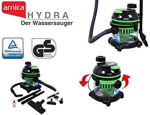 arnica Hydra Green | Nass Trocken Sauger | Waschsauger | Staubsauger mit Wasserfilter | Allergiker F