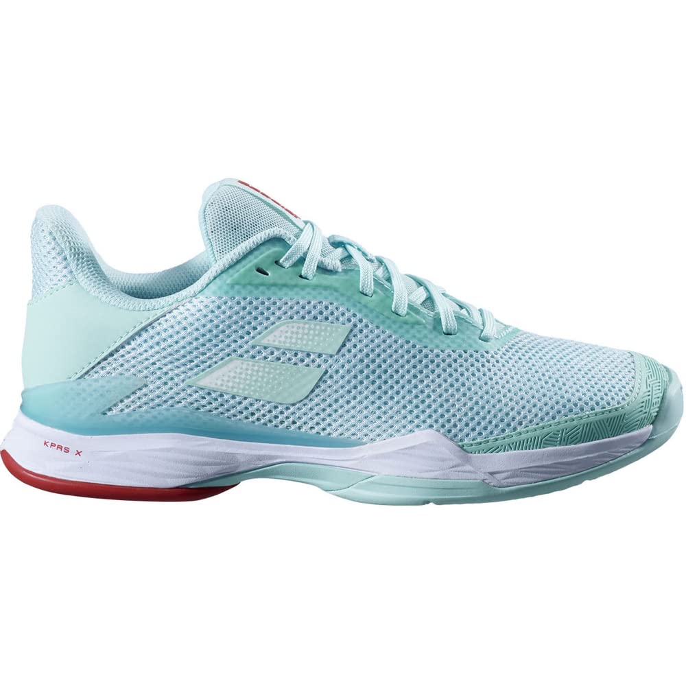 Babolat Damen Jet Tere Clay Tennisschuhe Schlagerde Mint - Weiss blau 37, blau 37