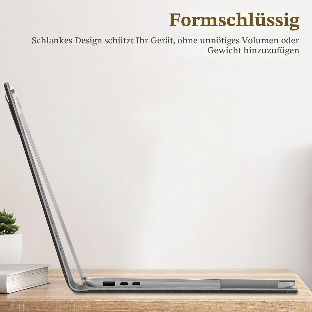 Fintie Hülle Kompatibel mit 15 Zoll Microsoft Surface Laptop 6/5/4/3 (Modelle 1872/1873/1953/1979),