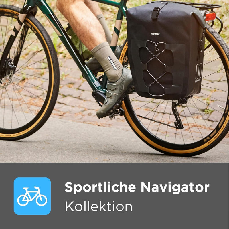 Basil Lenkertasche Navigator Storm KF Befestigung: Klickfix | schwarz