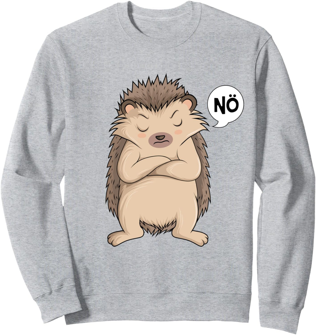 Igel Nö Kinder Damen Mädchen Sweatshirt