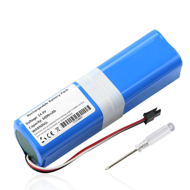 ANTIEE Vacuum Ersatz Akku für Neabot Q11 Robotic Vacuum Cleaner Spare Parts 14.4V 6800mAh with Tools