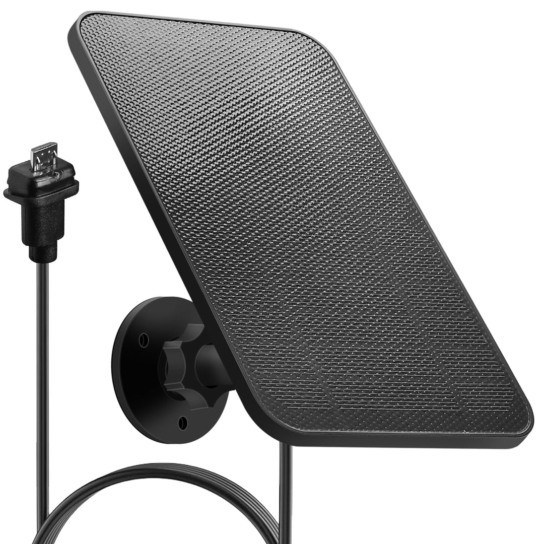 Solarpanel für Blink Kamera Outdoor, 4W Solarpanel kompatibel mit Blink Outdoor Kamera (3rd Gen), Bl