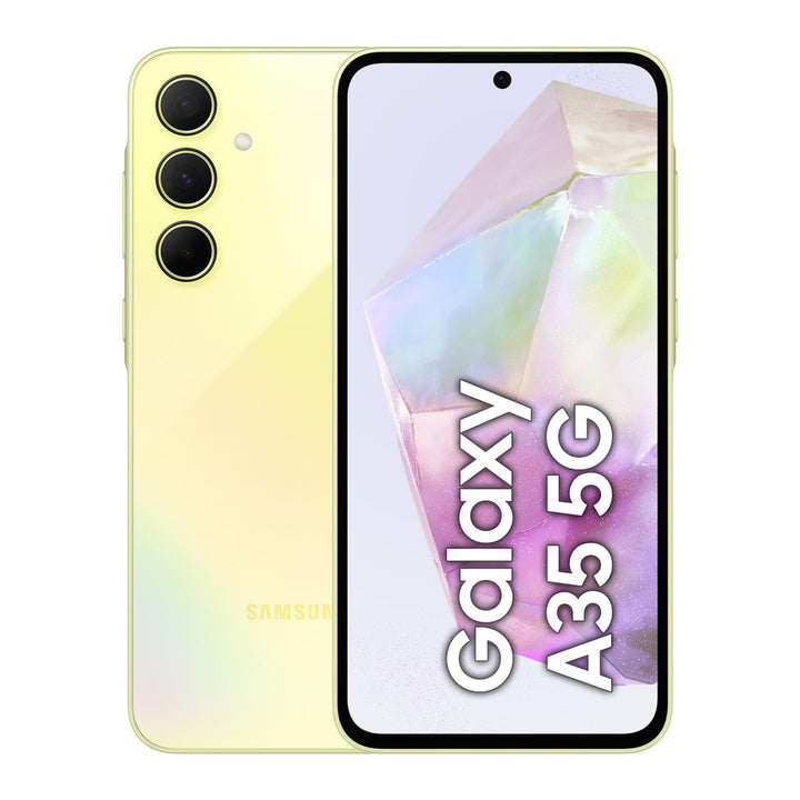 Samsung Galaxy A35 5G Smartphone, Android-Handy ohne Vertrag, 256 GB / 8 GB RAM, 2 Tage Akkulaufzeit