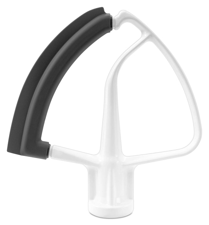 KitchenAid KFE5T Kippkopf Flex Edge Schlägel, Weiss Weiss/Opulenter Garten 4.5/5 Quart, Weiss/Opulen