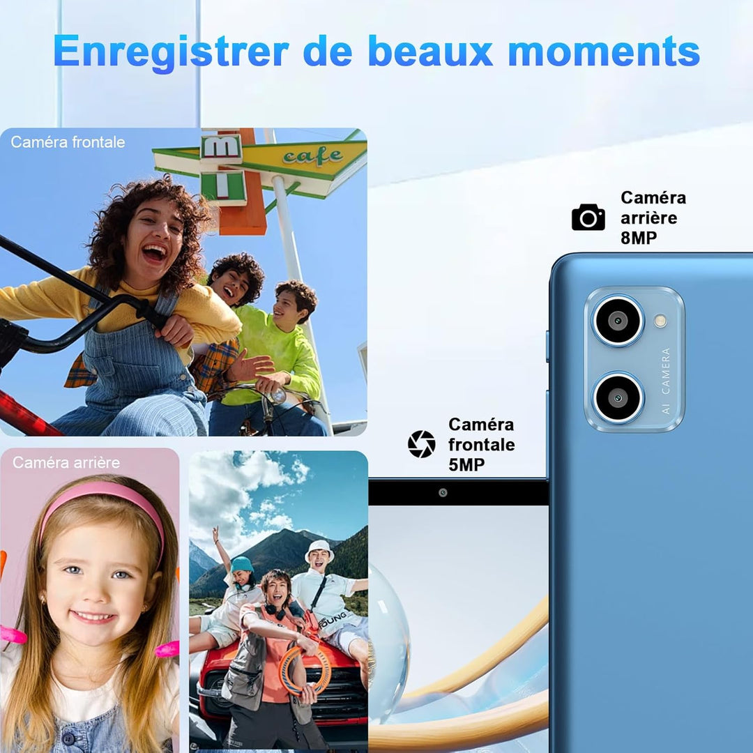 2026 Tablet 10 Zoll Android Octa Core mit 20 GB RAM + 128 GB ROM (2 TB TF) | 5G + 2,4 G WiFi | FHD |