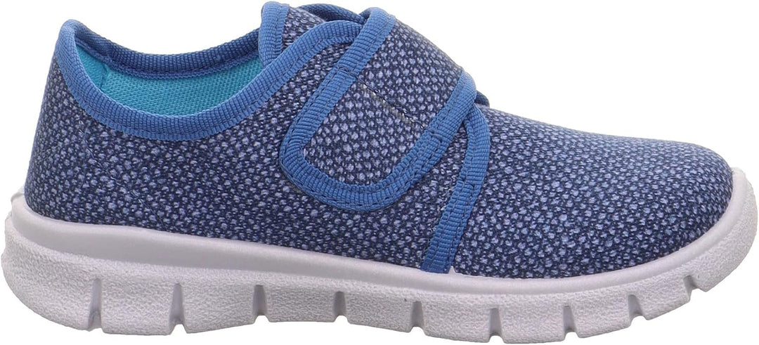 Superfit Bobby Hausschuhe 28 EU Blau Mehrfarbig 8010, 28 EU Blau Mehrfarbig 8010